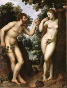 Adam and Eve as painted by Rubens